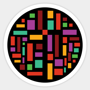 Stained Glass Window 10 Sticker